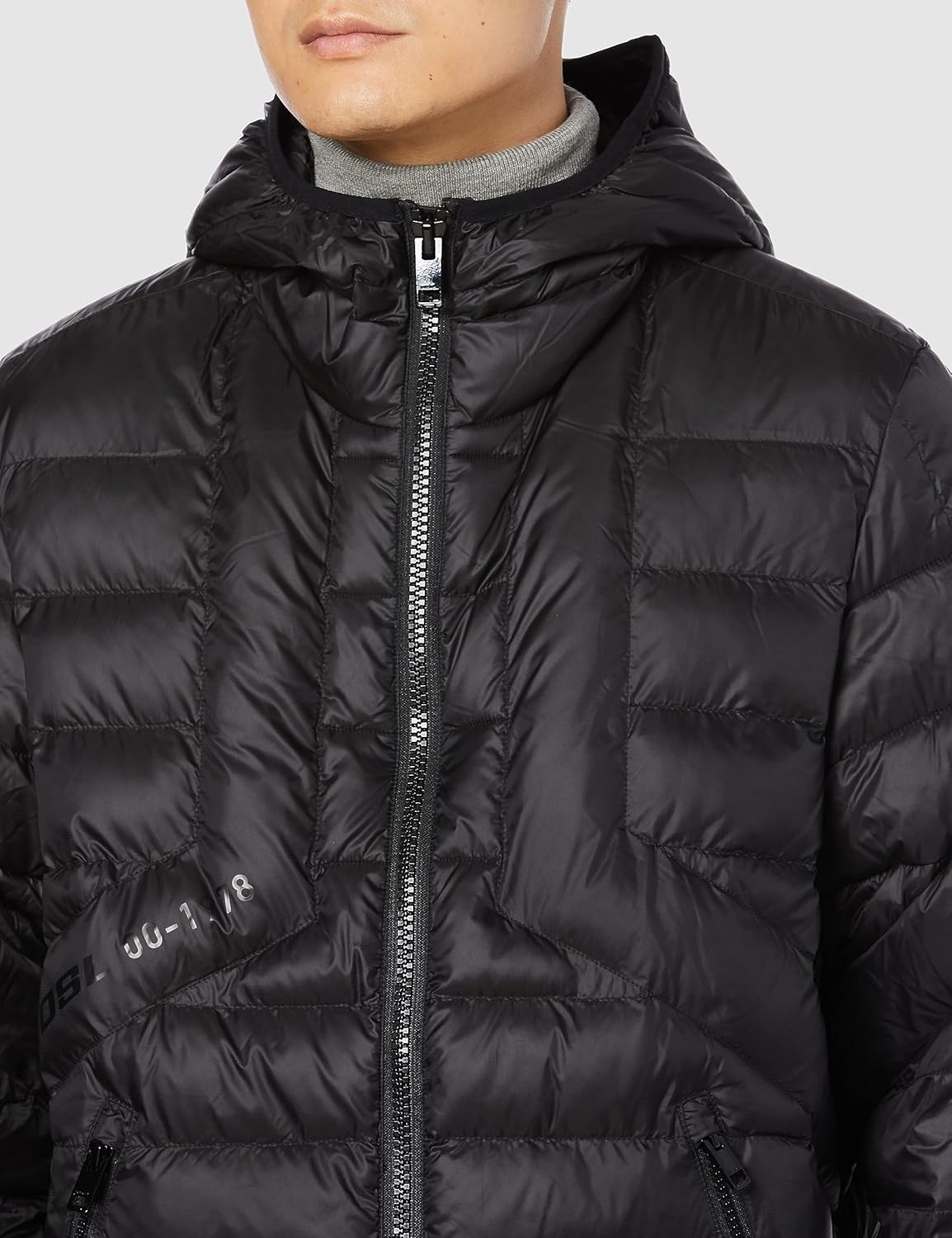 Diesel ブラック ナイロンジャケット M DIESEL ナイロンジャケット M ブラック メンズ ジャケット（ナイロン